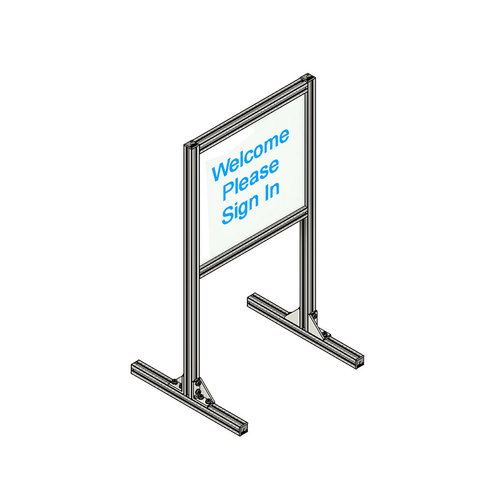 40-150-3SS MODULAR SOLUTIONS GUSSET BRACKET<BR>30MM X 60MM WITH STAINLESS STEEL HARDWARE REINFORCEMENT ANGLE